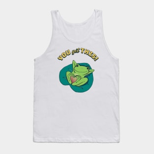You got this! - Froggo on a lilly leaf Tank Top